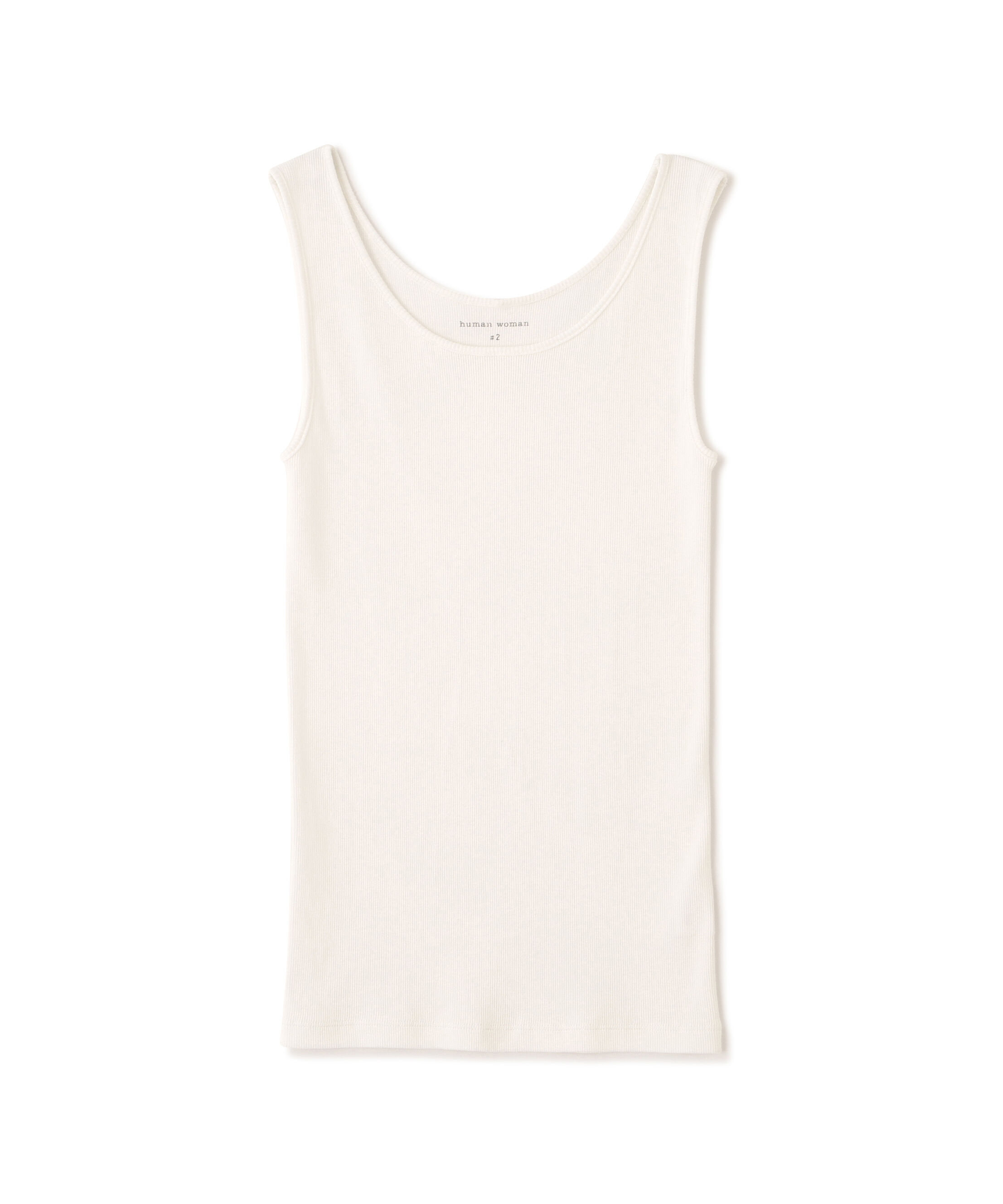  「◆オーガニック丸胴タンクトップ」|Tシャツ・カットソー|