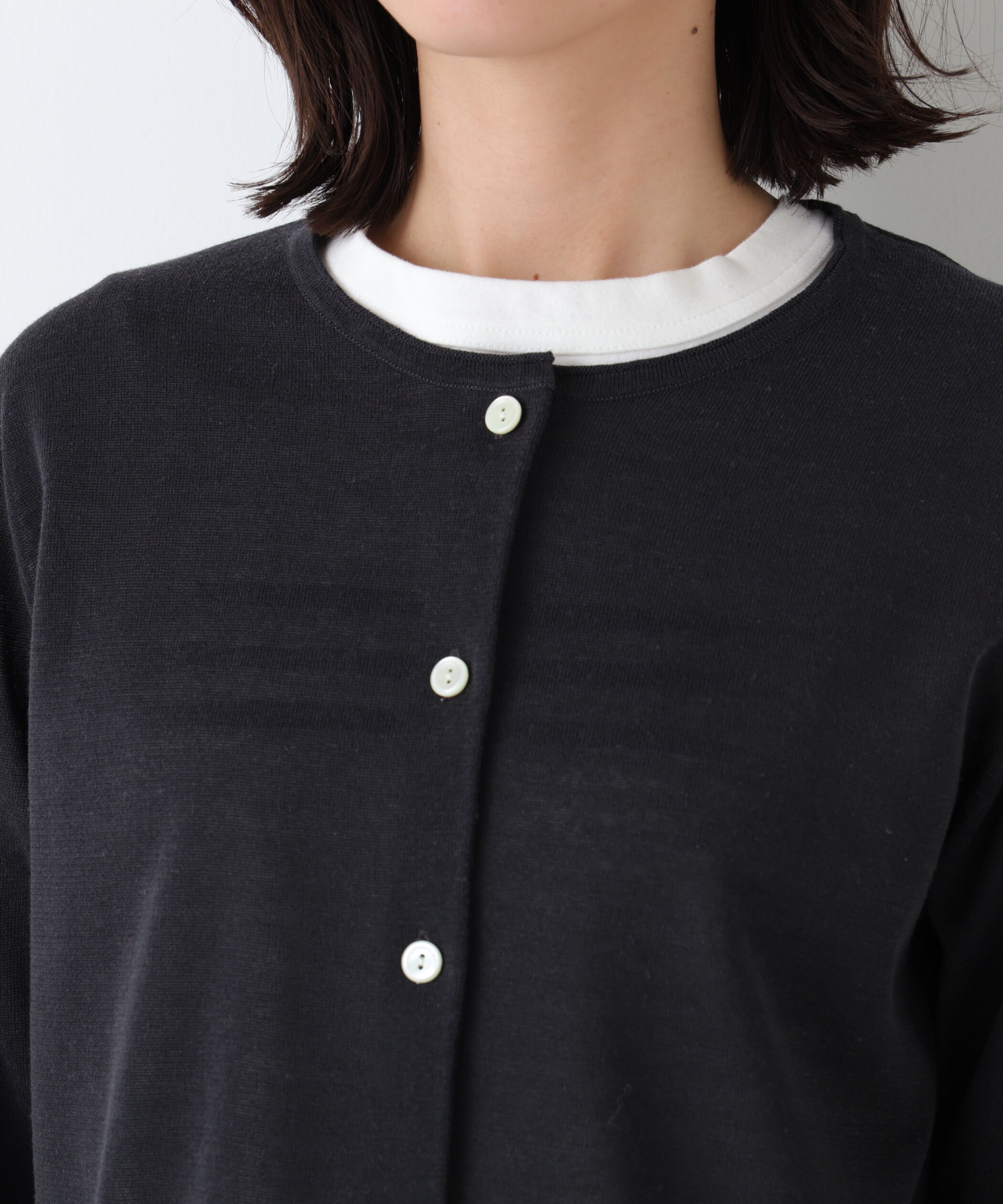  「◆クルーネックニットカーディガン」|ニット・セーター|