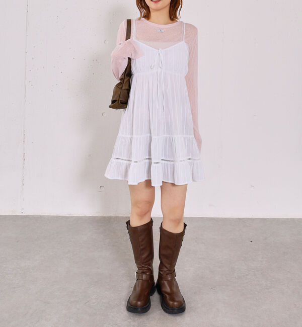 archives「カラミ刺?キャミＯＰ」|チュニック|