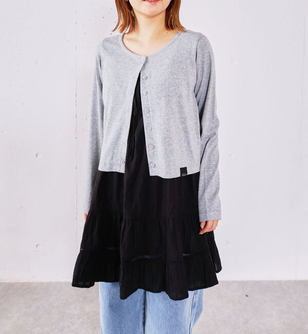 archives「カラミ刺?キャミＯＰ」|チュニック|BLACK
