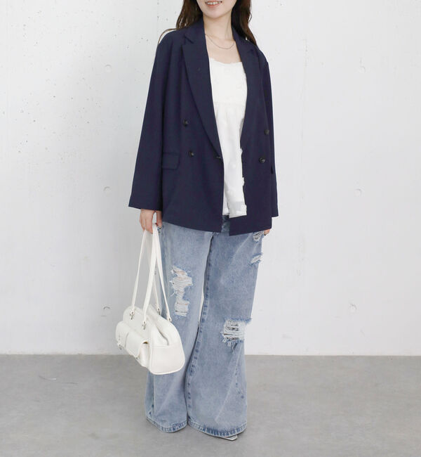 archives「ウォッシャブル麻調テーラードＪＫ」|テーラードジャケット|