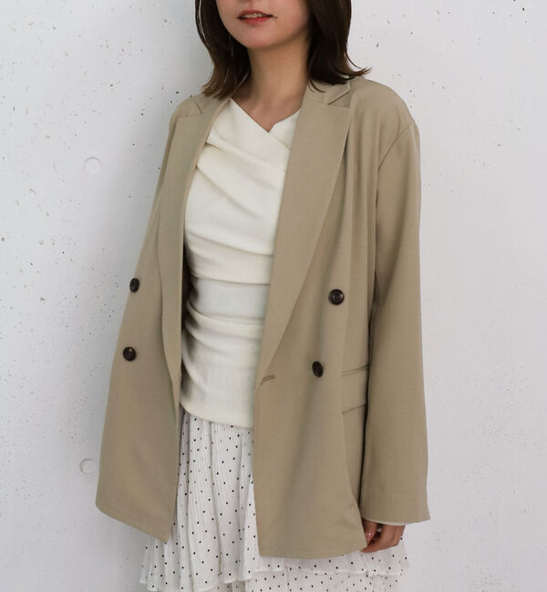 archives「ウォッシャブル麻調テーラードＪＫ」|テーラードジャケット|