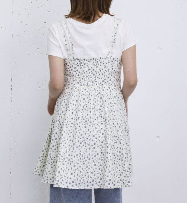 archives「花柄ドロストミニキャミＯＰ」|ワンピース|