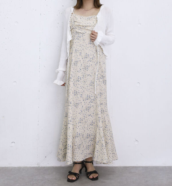 archives「フロントギャザー花柄キャミワンピース」|ワンピース|