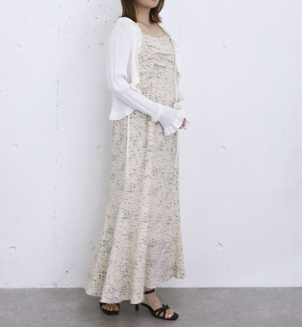 archives「フロントギャザー花柄キャミワンピース」|ワンピース|