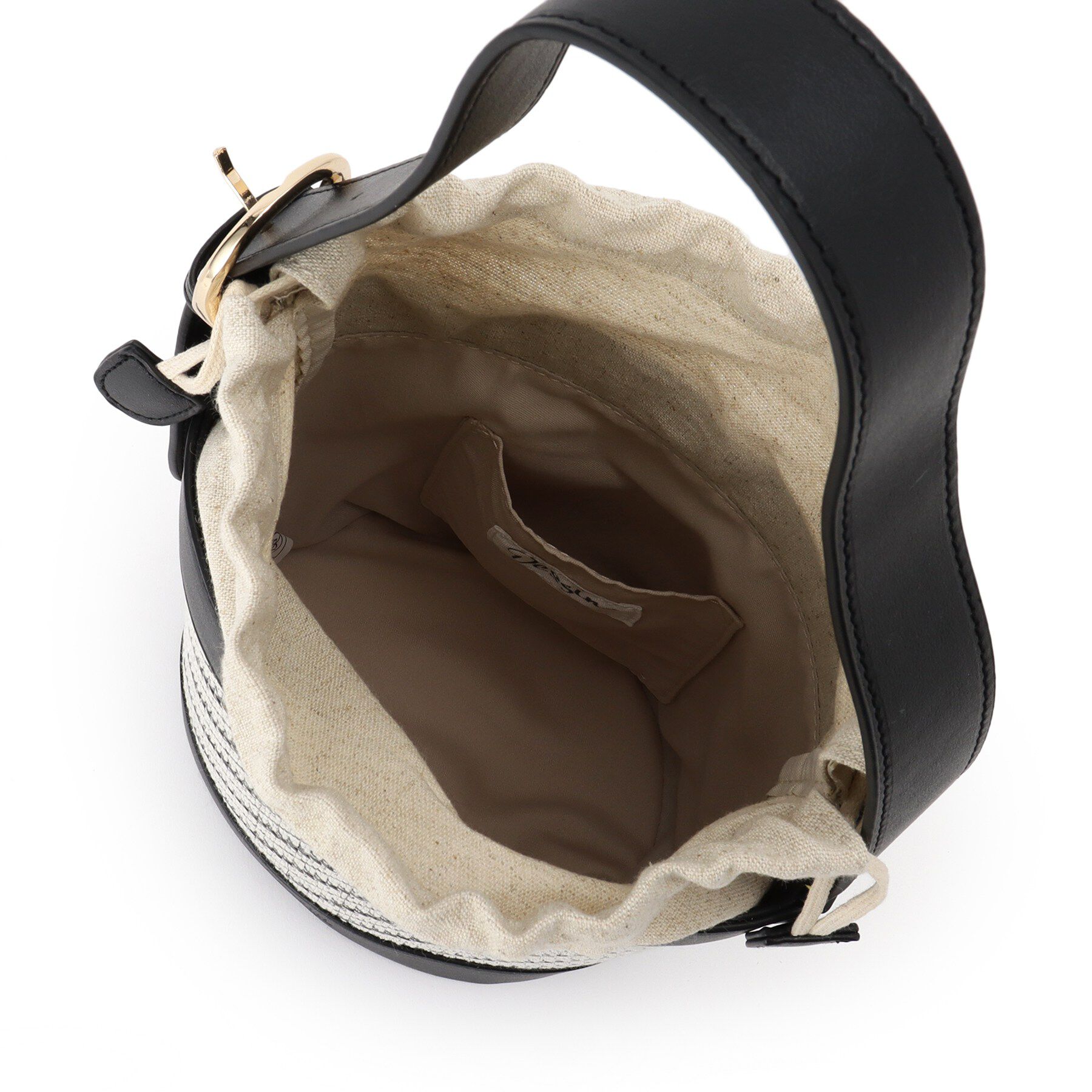 Dessin「ストライプ柄バッグコンビバケツショルダー」|ショルダー・メッセンジャー|