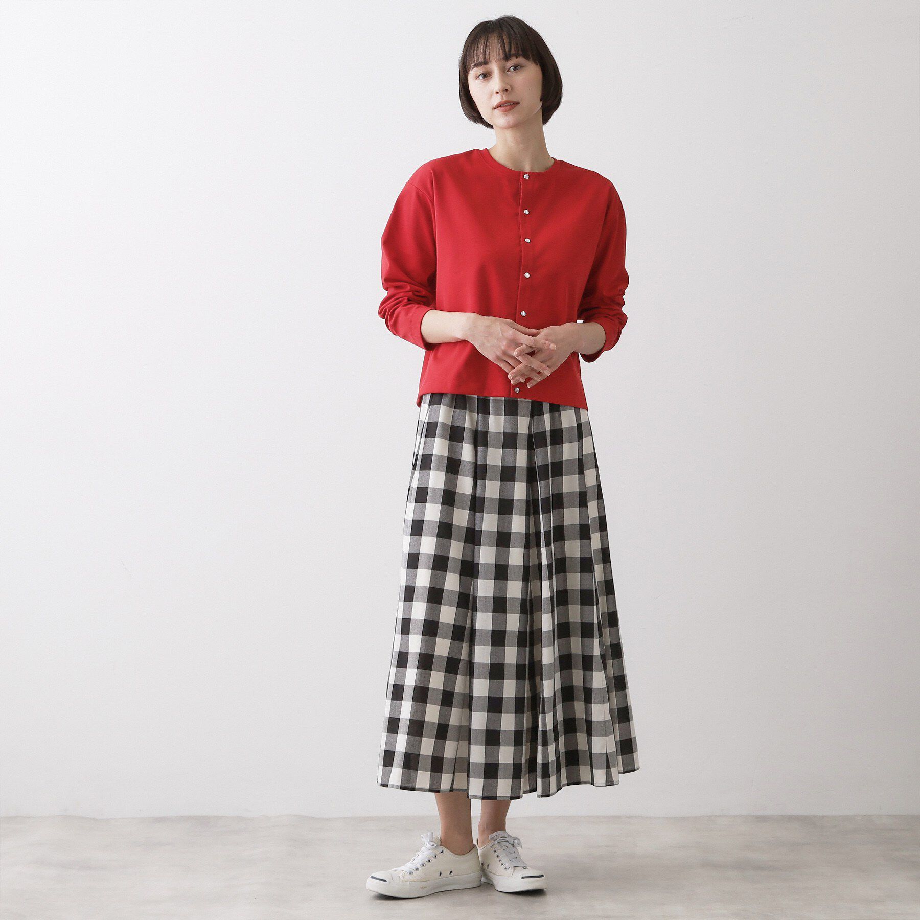 Dessin「【洗える】スナップボタンカーディガン」|カーディガン|