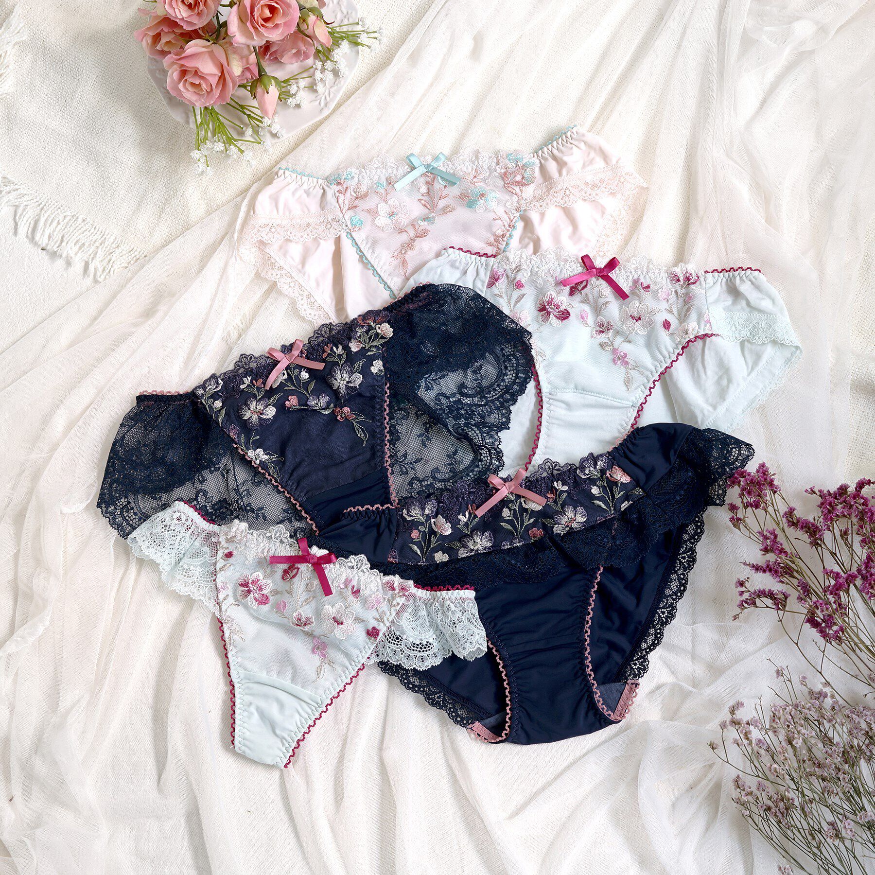 Risa Magli「イレーヌ レースショーツ」|インナー|