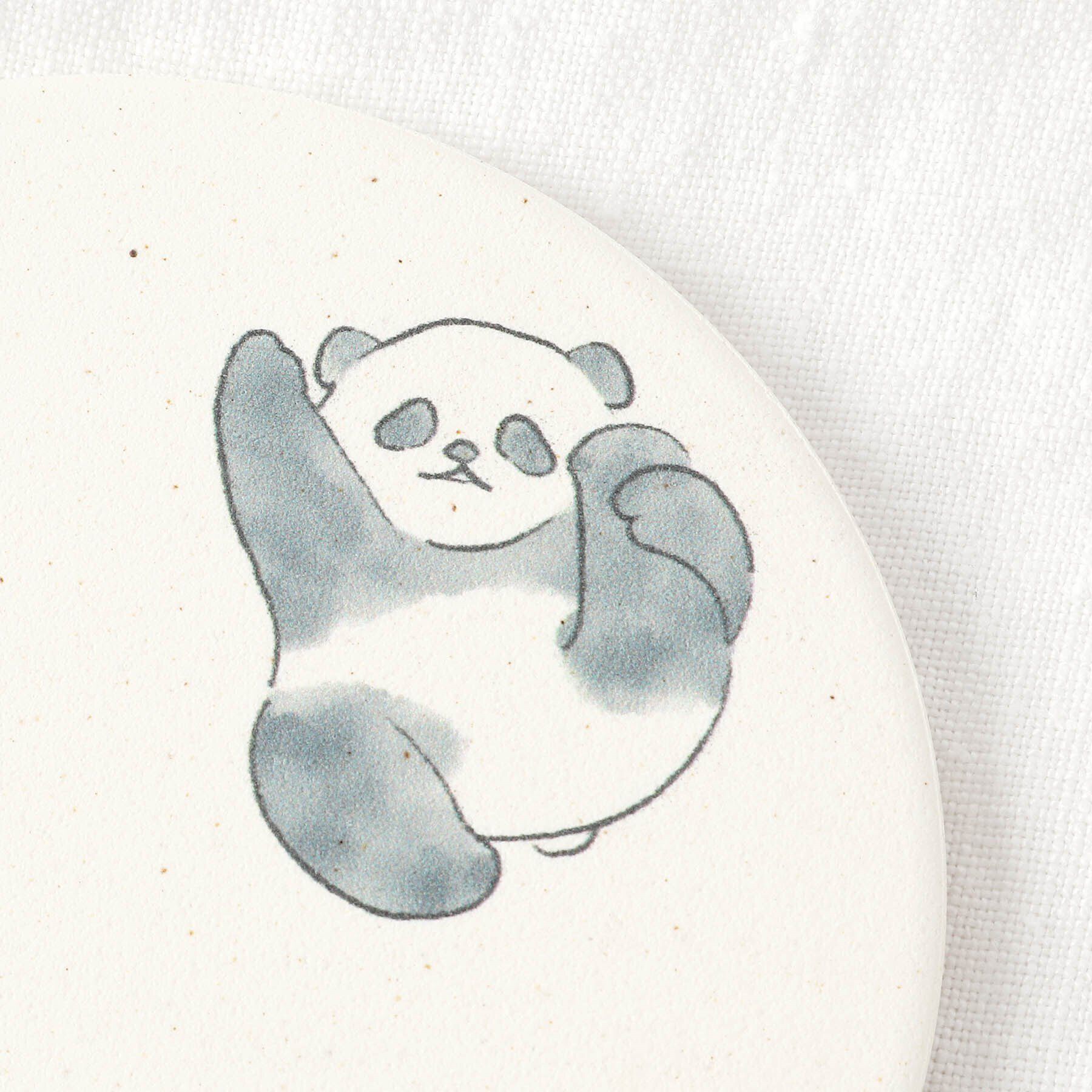 212 KITCHEN STORE「陶器珪藻土コースター panda ごろごろ」|食器・キッチングッズ|