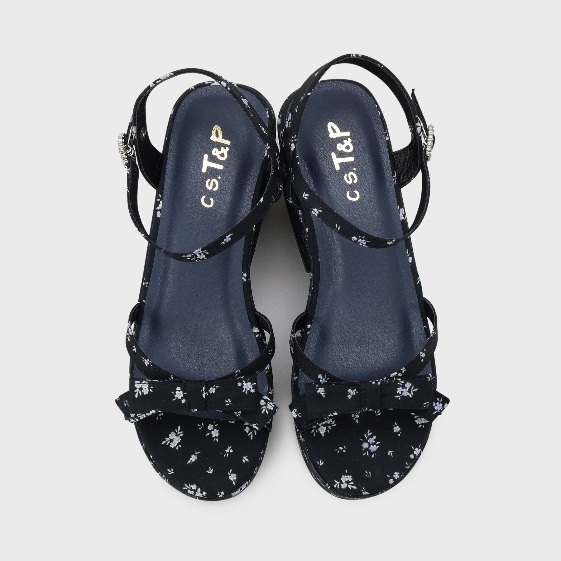 csT&P「厚底バレーコアリボンサンダル」|サンダル|