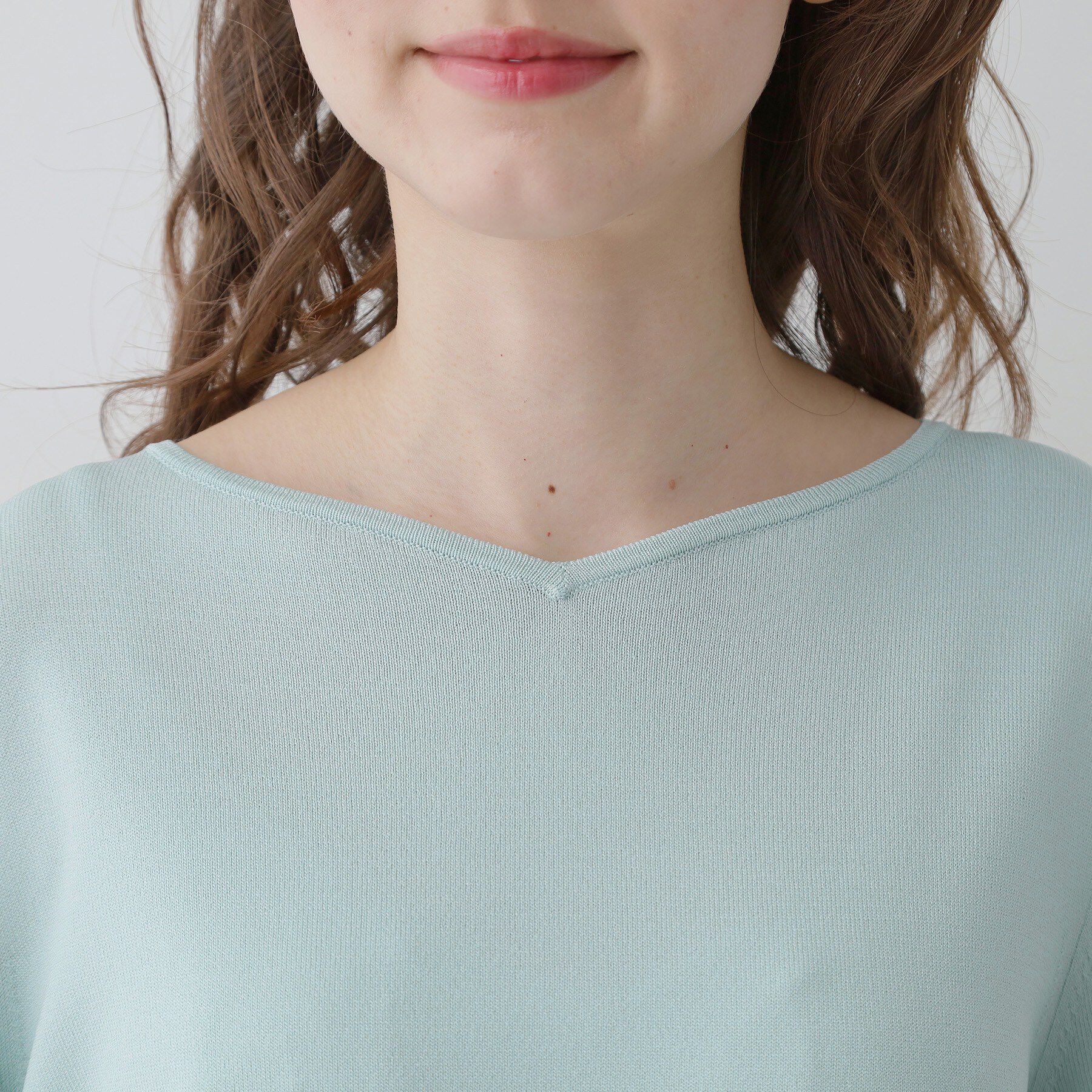 SunaUna「【SS～Lサイズ展開／フラワー刺繍】クラフトニット」|ニット・セーター|