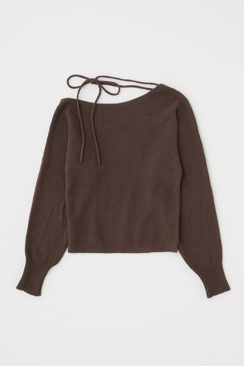 MOUSSY「ONE SHOULDER ニットトップス」|ニット・セーター|