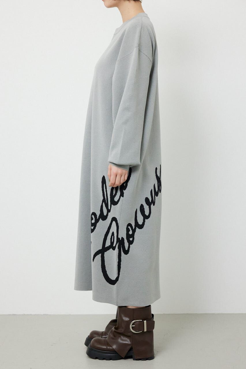 RODEO CROWNS「マキシロゴニットワンピース」|ワンピース|