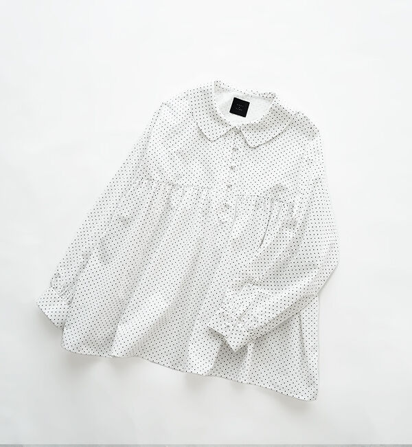 オオカミとフクロウ「オオカミと雨色のしずくに」|シャツ・ブラウス|