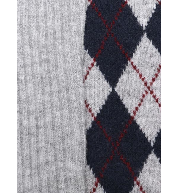 RESEXXY「アーガイルタイトニットミニワンピース」|ワンピース|