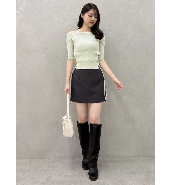 dazzlin「【セットアップ対応】コンパクトミニスカート」|スカート|