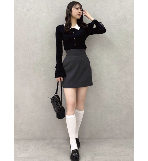 dazzlin「【セットアップ対応】コンパクトミニスカート」|スカート|