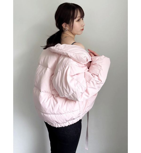 dazzlin「スタンドカラーボリュームダウン」|ダウン|