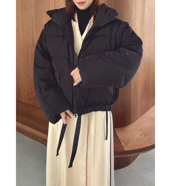 dazzlin「スタンドカラーボリュームダウン」|ダウン|