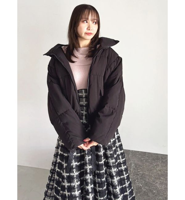 dazzlin「スタンドカラーボリュームダウン」|ダウン|