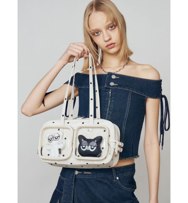 EMODA「MOOA EMMA FACE MINI POUCH」|ポーチ|