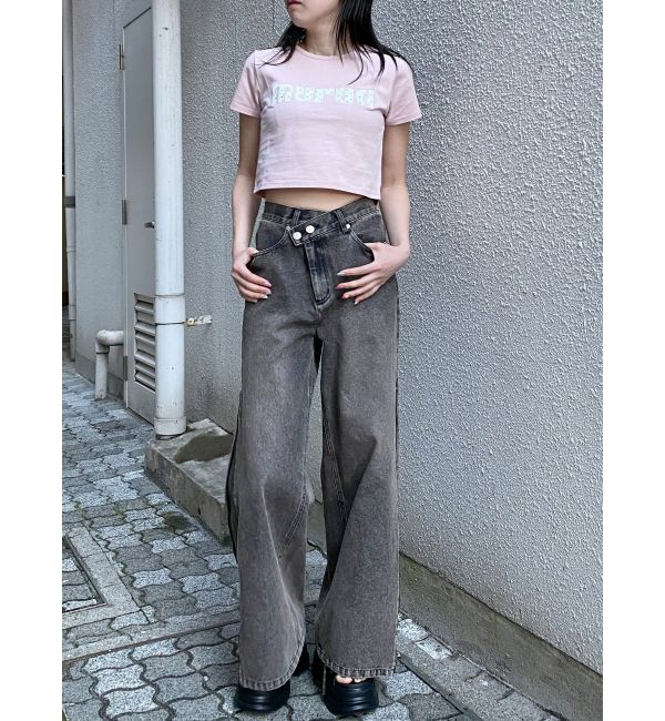 MURUA「パターンロゴパッチTシャツ」|Tシャツ・カットソー|