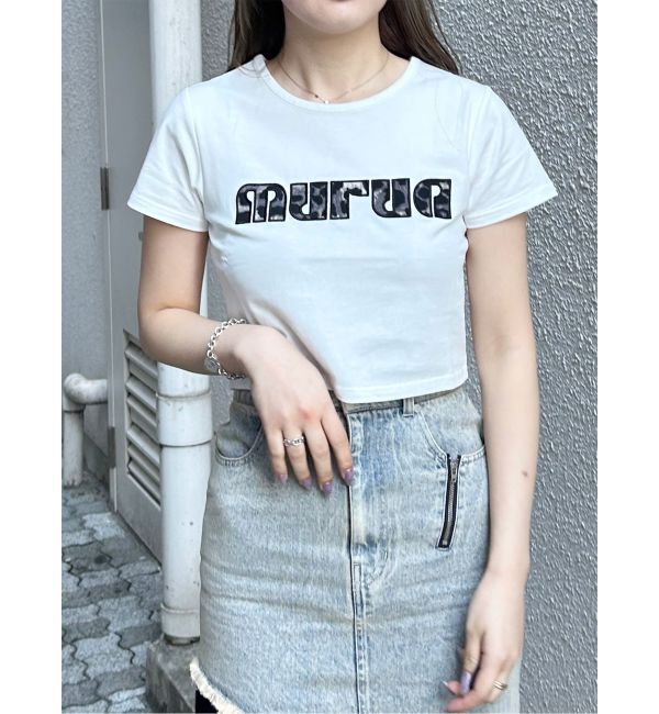 MURUA「パターンロゴパッチTシャツ」|Tシャツ・カットソー|
