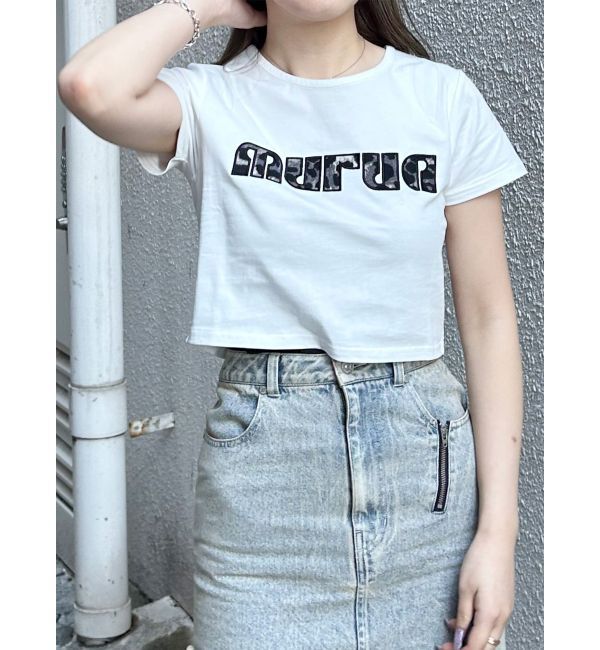 MURUA「パターンロゴパッチTシャツ」|Tシャツ・カットソー|