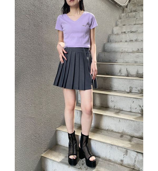 MURUA「ライティングロゴプレートTシャツ」|Tシャツ・カットソー|