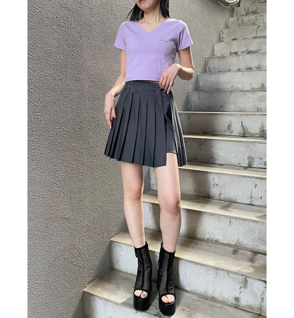 MURUA「ライティングロゴプレートTシャツ」|Tシャツ・カットソー|