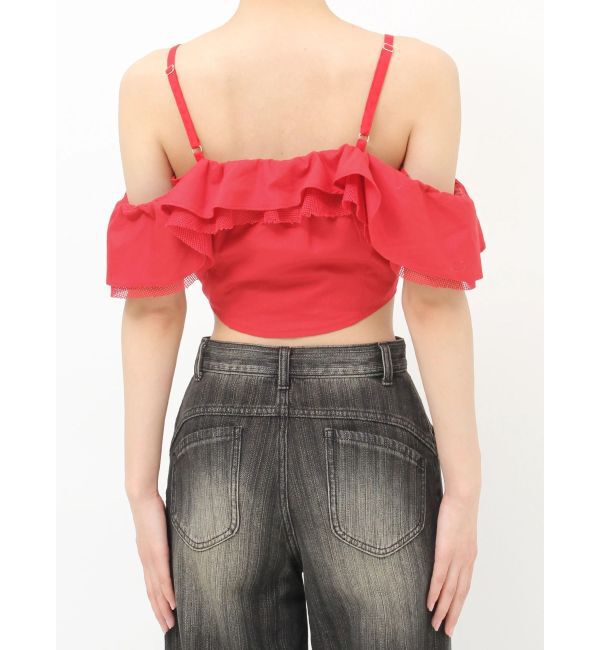 MURUA「ストラップオフショルダーブラウス」|シャツ・ブラウス|