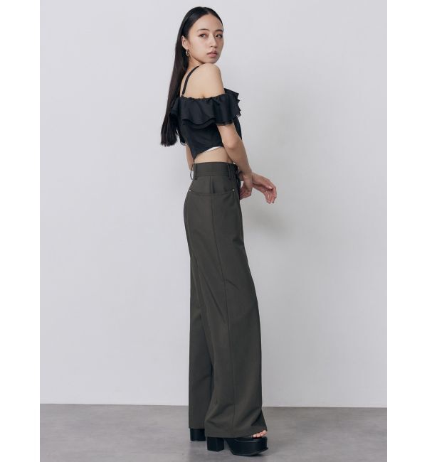 MURUA「ストラップオフショルダーブラウス」|シャツ・ブラウス|