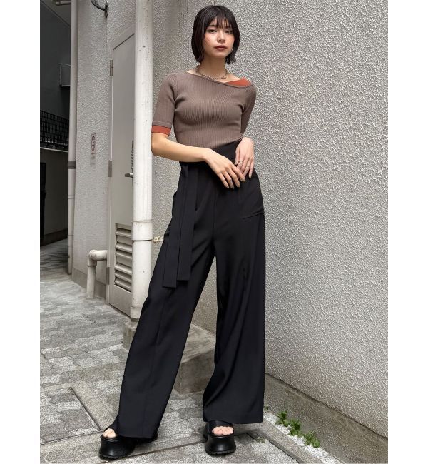 MURUA「ハイウエストデザインパンツ」|その他|