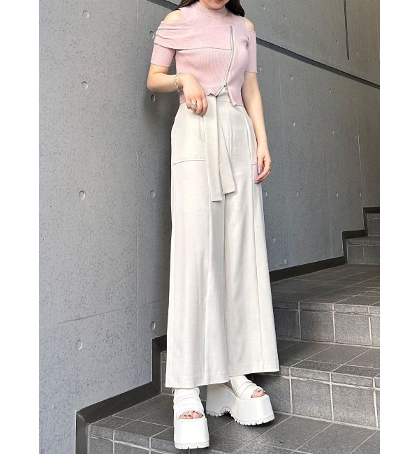 MURUA「ハイウエストデザインパンツ」|その他|