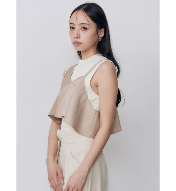 MURUA「ビスチェレイヤードニットタンク」|タンクトップ|