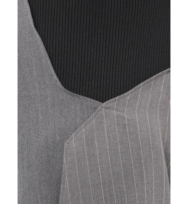 MURUA「ビスチェレイヤードニットタンク」|タンクトップ|