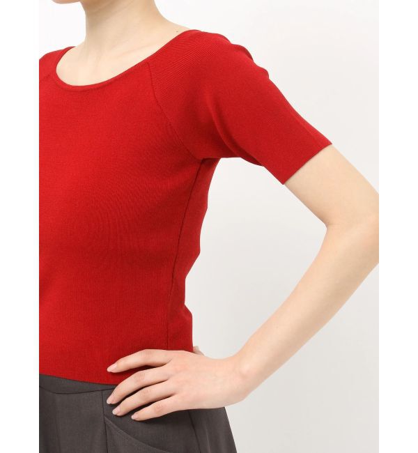 MURUA「デコルテオープンハーフニット【2WAY】」|ニット・セーター|