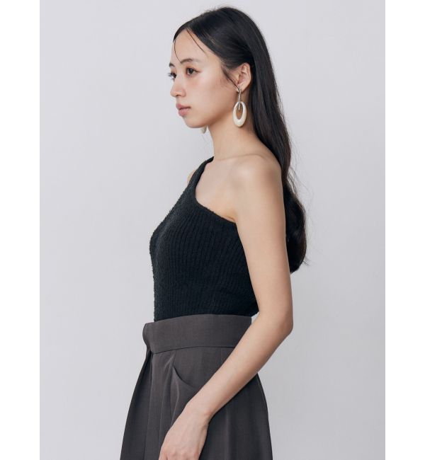 MURUA「カップ付きワンショルニットタンク」|タンクトップ|