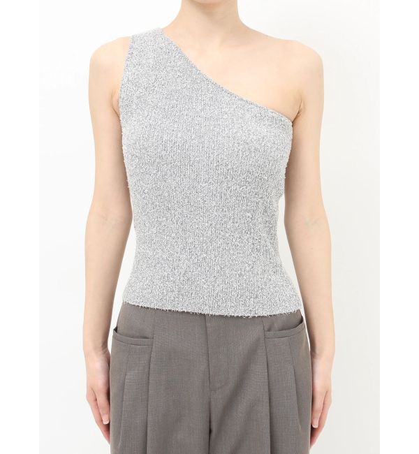 MURUA「カップ付きワンショルニットタンク」|タンクトップ|