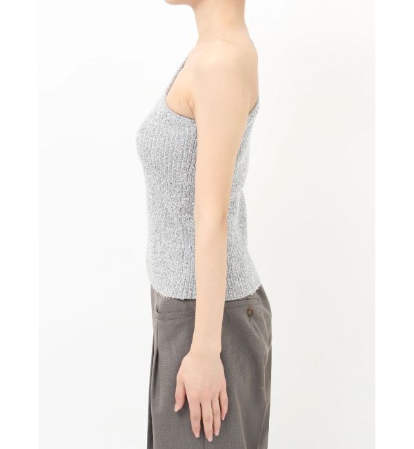 MURUA「カップ付きワンショルニットタンク」|タンクトップ|