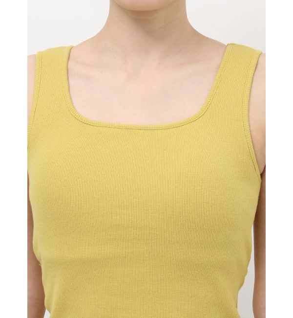 MURUA「カップ付きバックレースアップテレコタンク」|タンクトップ|