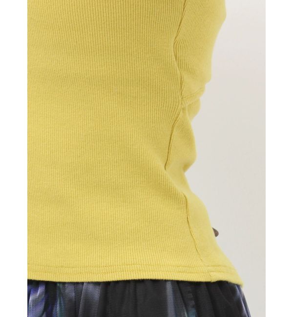 MURUA「カップ付きバックレースアップテレコタンク」|タンクトップ|