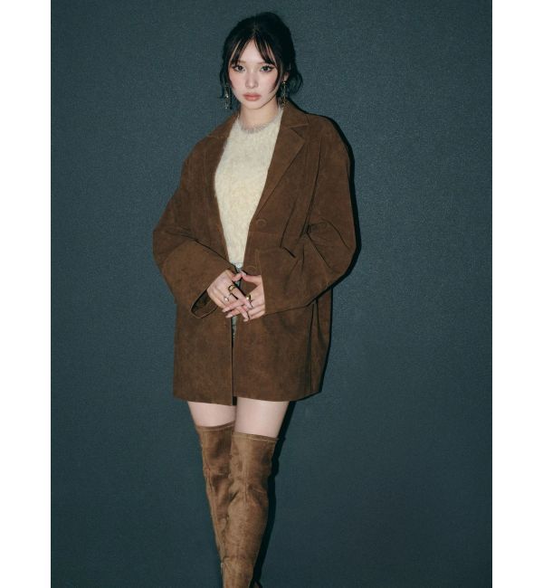 EVRIS「ファンシーヤーンノースリニットトップス」|タンクトップ|