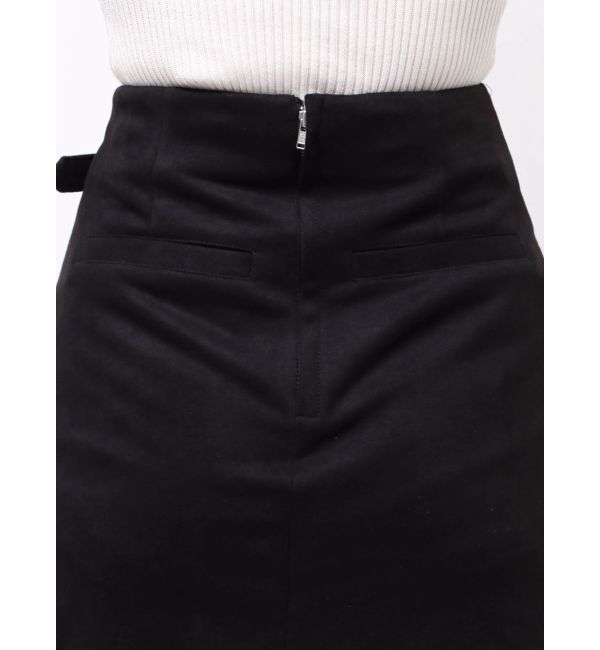 EVRIS「ダブルバックルベルトミニスカート」|スカート|