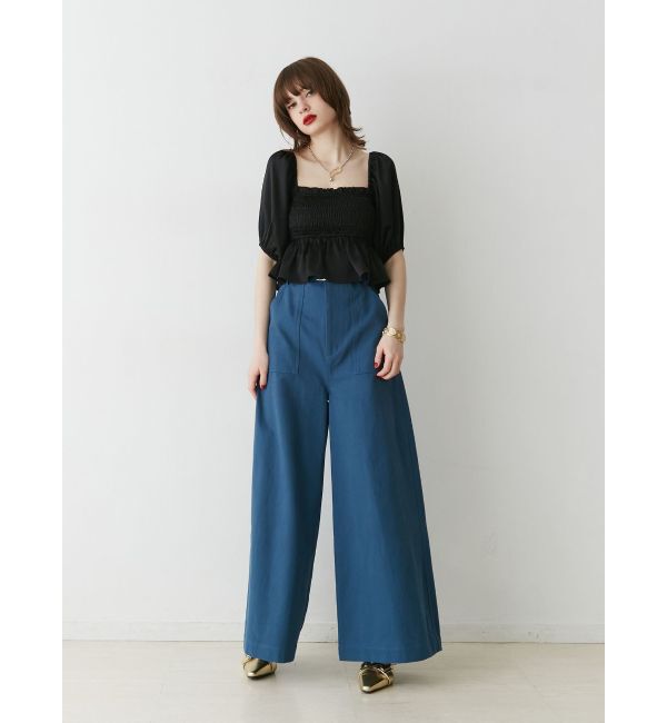 jouetie「スーパーハイウエストワイドパンツ」|その他|