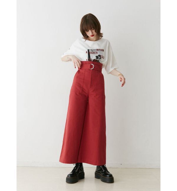 jouetie「スーパーハイウエストワイドパンツ」|その他|