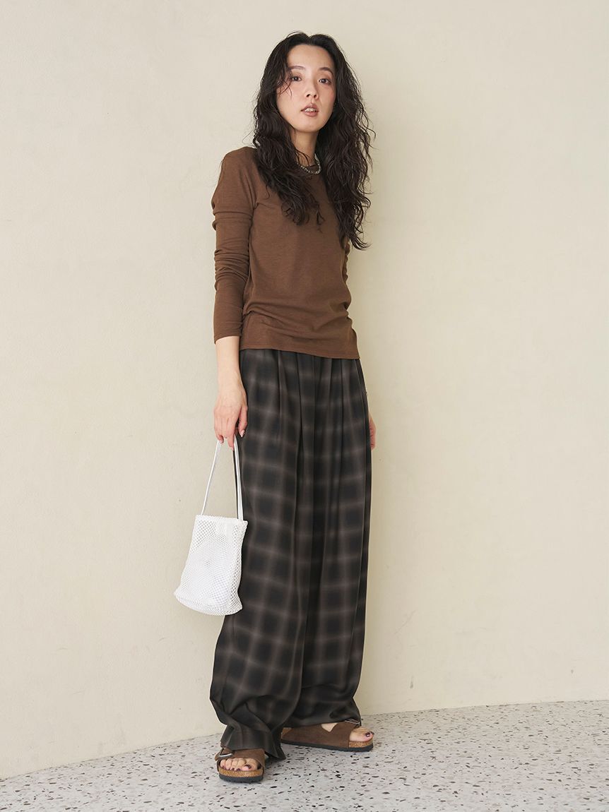 emmi atelier「メッシュミニトートバッグ」|トートバッグ|