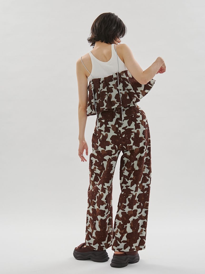 emmi atelier「カップインランダムテレコタンクトップ」|タンクトップ|