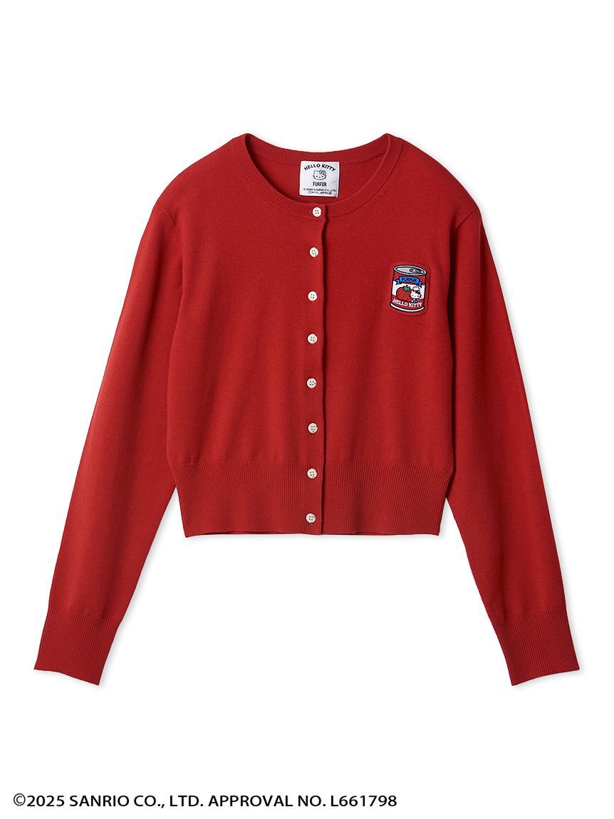 FURFUR「HELLO KITTYワッペンカーディガン」|カーディガン|