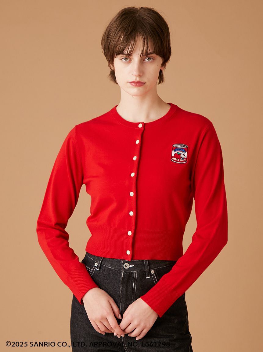 FURFUR「HELLO KITTYワッペンカーディガン」|カーディガン|